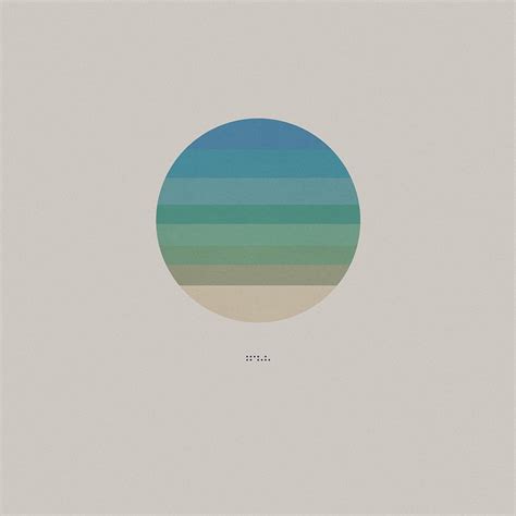 Android Wallpaper Aw45 Music Tycho Art White Circle