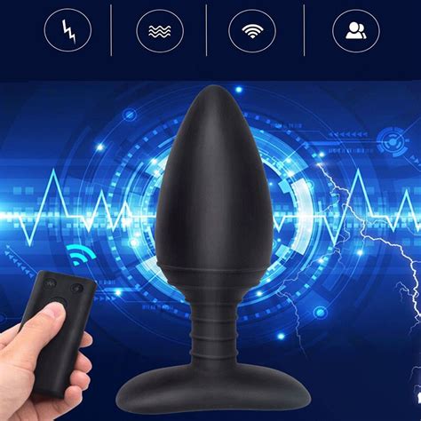 Screw Anal Vibrator Butt Plug For Anus Dilation Vagina Expander Electro
