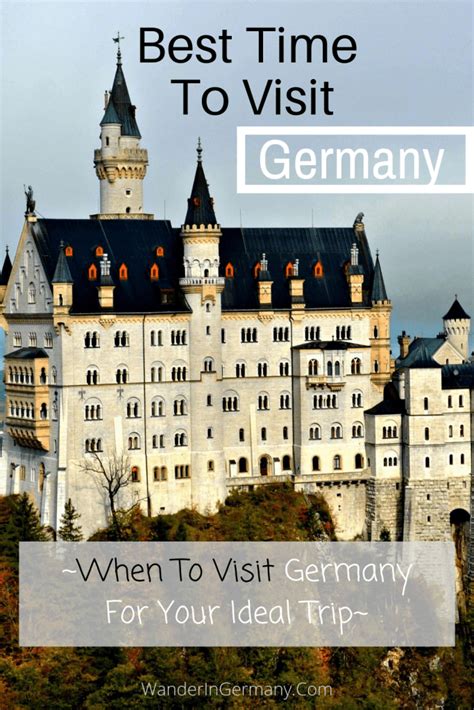 When Is The Best Time To Visit Germany Wanderingermany