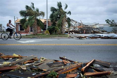 En Floride, le cyclone Michael a dévasté les stations balnéaires