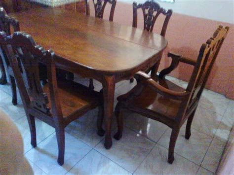 Buy dining sets online in india at low prices. Narra Dining Set Table for 6 Used FOR SALE from Laguna ...