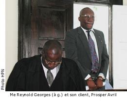 En septiembre de 1988, avril fue elevado al poder por los jóvenes suboficiales de la guardia presidencial. News & Analysis This Month/Supplement / In Haiti, meetings of presidents