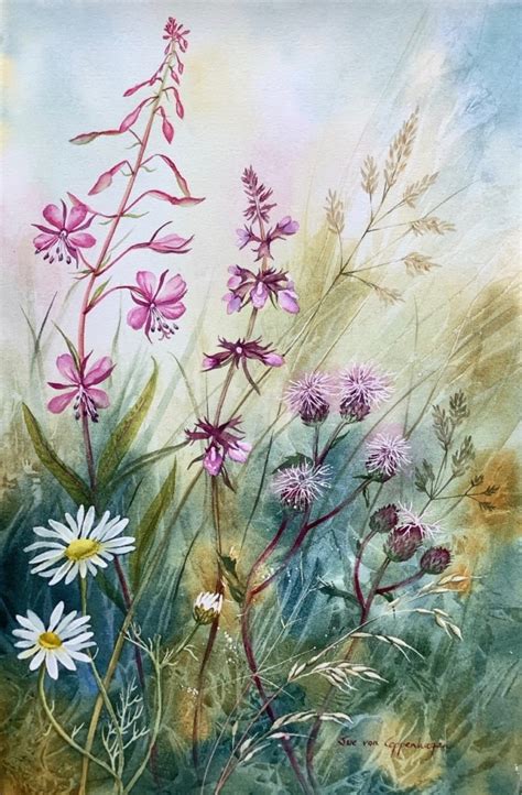 Painting Wildflowers In Watercolour National Heritage Week 14 22