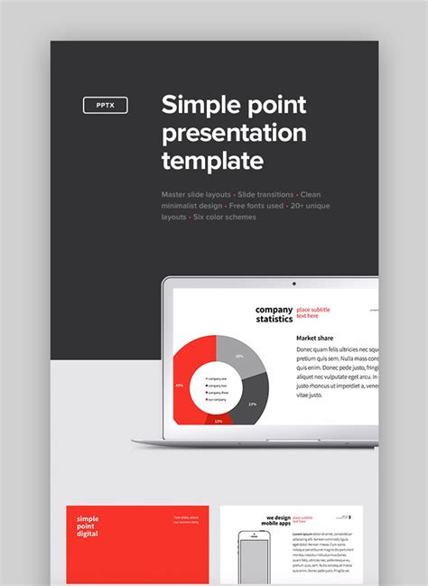 34 Simple Powerpoint Templates To Design Basic Presentations