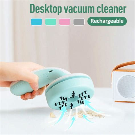 Tabletop Crumb Sweeper Mini Handheld Cordless Vacuum Cleaner Portable