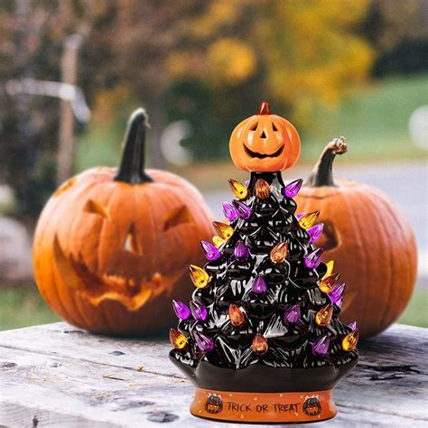 You Can A Ceramic Halloween Tree and I Totally Need One Kids Activities