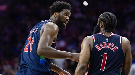 Joel Embiid And James Harden On The Verge Of Breaking Decades Old Nba Record The Sixers Duo