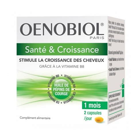 Oenobiol Capillaire Sante Et Croissance 60 Capsules