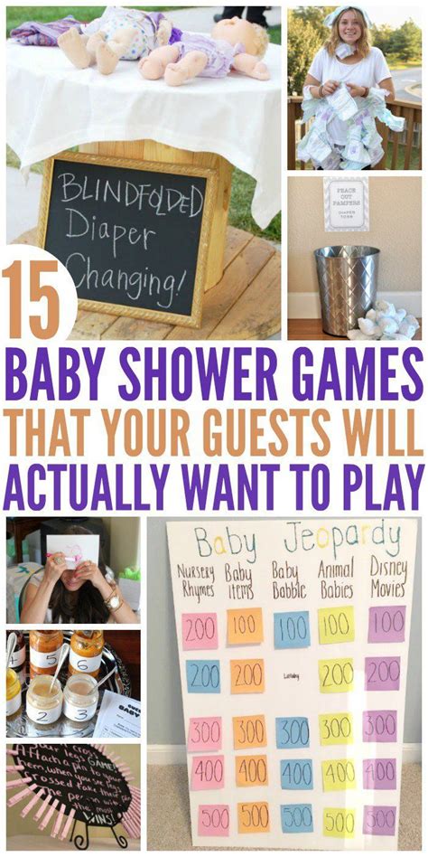 15 Fun Baby Shower Games People Will Actually Want To Play Babygames