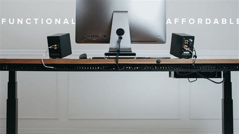 Desk Cable Management Guide | Under $100 - YouTube