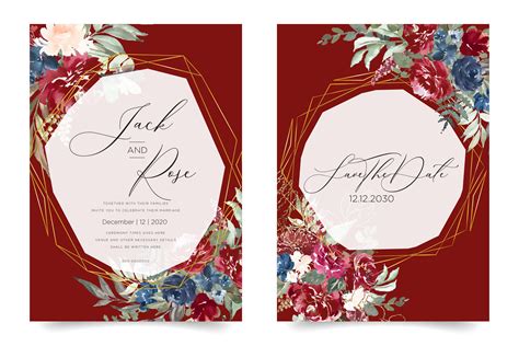 Burgundy Floral Background Graphic By Dzynee · Creative Fabrica