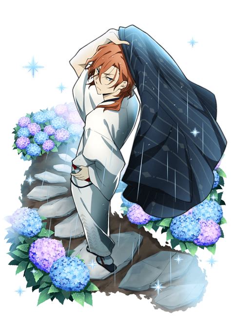 Enjoy the coming of spring with the springtime scout get special springtime versions of higuchi ichiyou and lucy m! Nakahara Chuuya (Bungou Stray Dogs) Image #2616036 ...