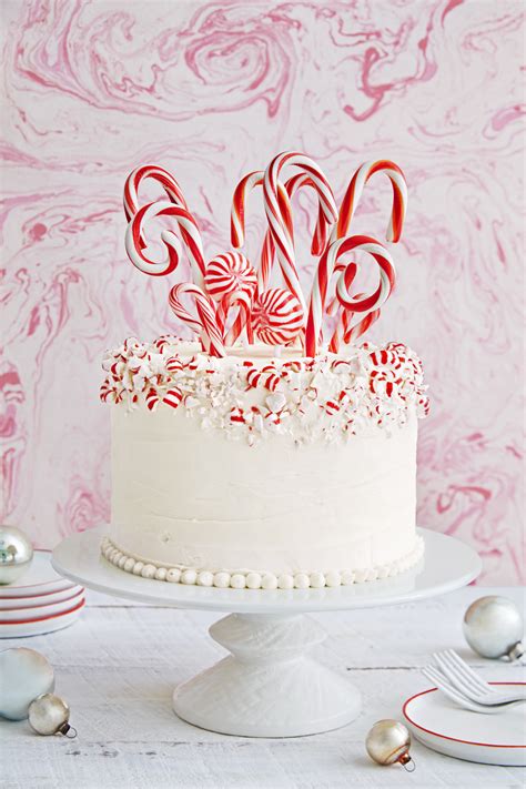 Christmas birthday cake vector free techflourish collections. Best Candy Cane Forest Cake Recipe - How To Make Candy ...