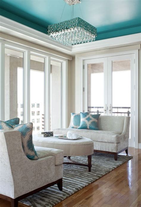 25 Turquoise Living Room Design Inspired By Beauty Of