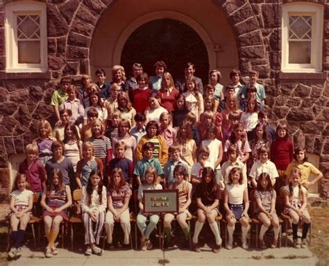 1972 6th Grade Class Wenonah Historical Society