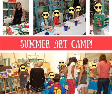 Fun From 2017 Summer Art Camp Camping Art Summer Art Camping