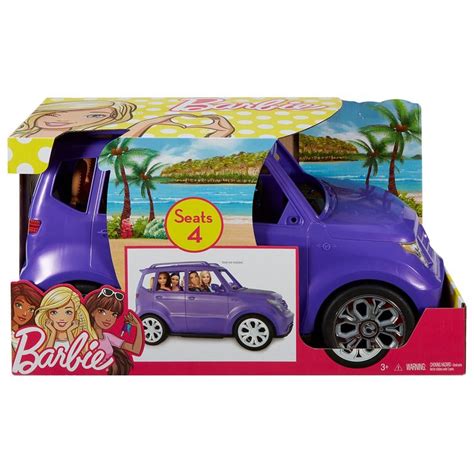 Barbie Suv Vehicle Purple Dvx58 Barbie Barbie Doll Car Barbie