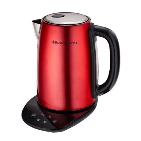 Russell Hobbs Cordless Digital Red Kettle Bargains