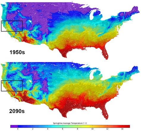 This migration is expected to intensify. New U.S. Climate Map Shows Temperature Changes In HD. How ...