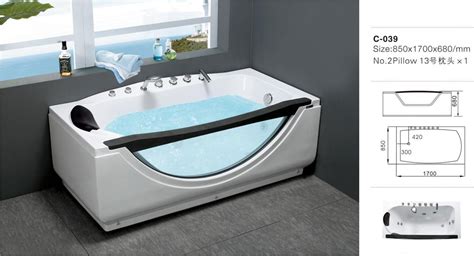 These tubs are a big investment, requiring a lot of planning (especially when replacing an old tub). China Large Deep Rectangular Whirlpool Massage Soaking Tub ...