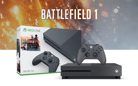 Xbox One S Battlefield 1 Bundle Special Edition Storm Grey 500gb 1