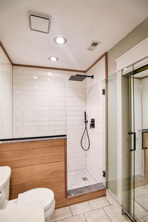 Master Bathroom Renovation Converting A Bathtub Into A Walk In Shower