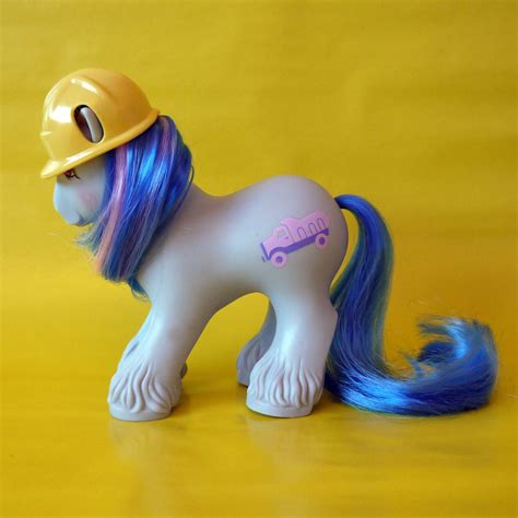 My Little Pony G1 4 Speedtrucker W Hat Big Brother Ponies