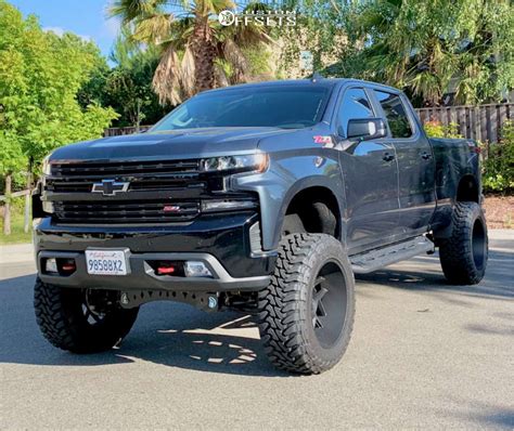 2020 Chevrolet Silverado 1500 With 22x12 51 Vision Sliver And 3713