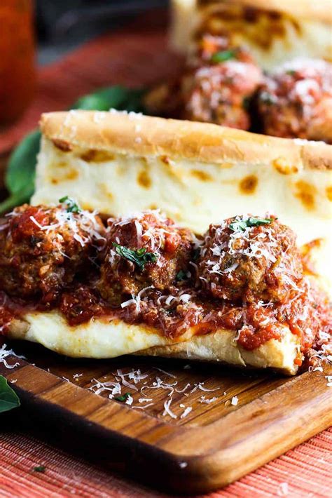 Best Ever Meatball Sub Sandwich How To Feed A Loon