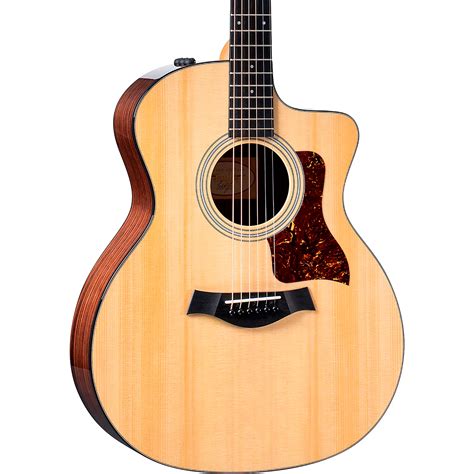 Taylor 214ce Plus Grand Auditorium Acoustic Electric Guitar Natural