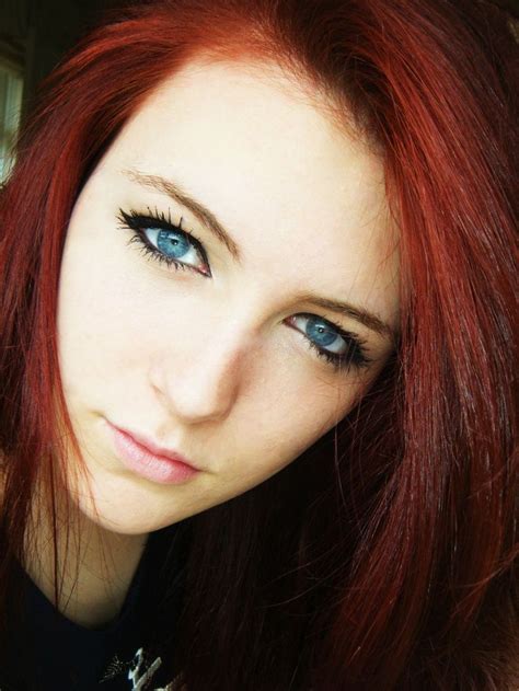 Makeup Tutorial For Redheads With Blue Eyes Red Hair Blue Eyes Red Hair Blue Eyes Makeup