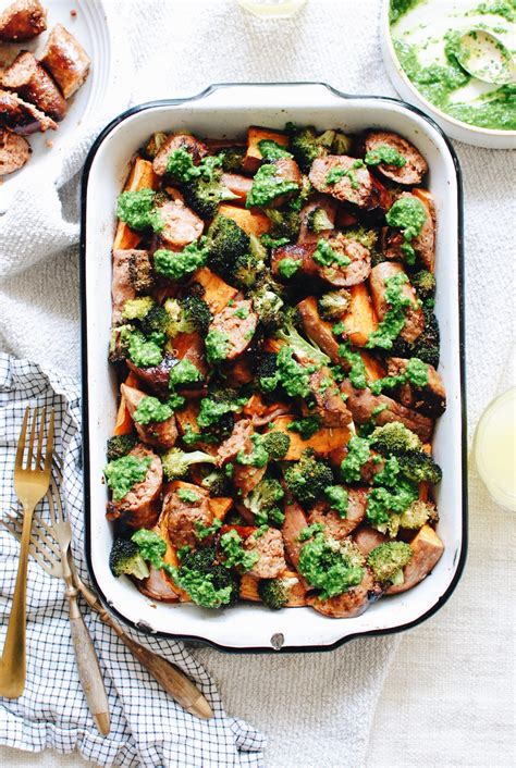 Maybe you would like to learn more about one of these? Sweet Potato, Broccoli and Sausage Bake | Bev Cooks