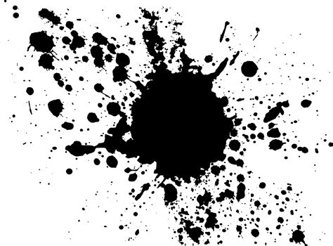 Paint Splash Silhouette Png File Png All Png All