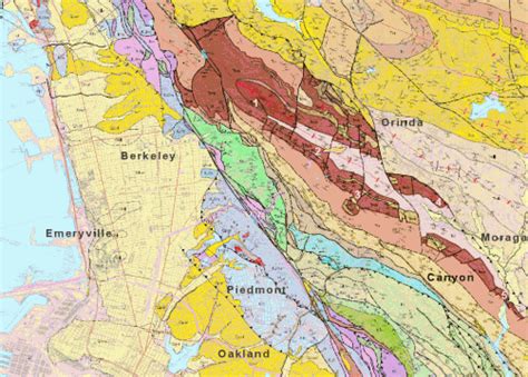 Geological Outings Around The Bay The Moraga Formation Kqed