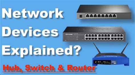 Hub Switch And Router Explained Whats The Difference Network Devices