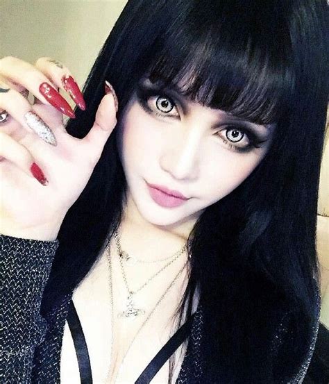 Kina Shen Goth Beauty Gothic Beauty Goth Model