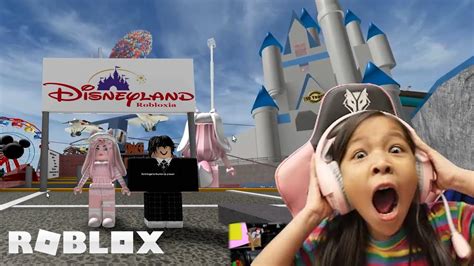 Roblox ดิสนีย์แลนด์ Disneyland Roblox Youtube