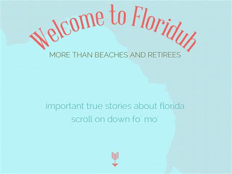 Welcome To Floriduh By David Pollard On Dribbble
