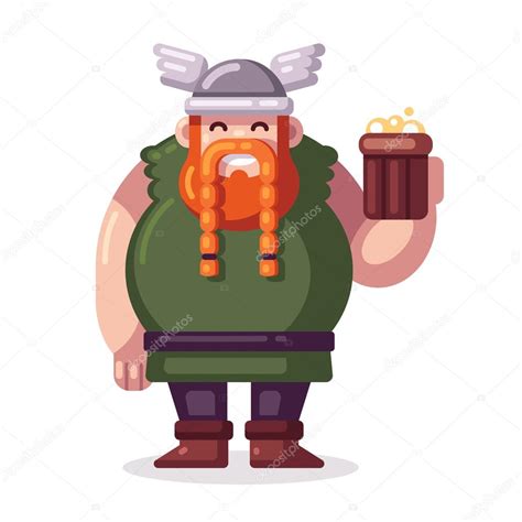 Trouvez des images vectorielles libres de droits que vous ne trouverez nulle part ailleurs. Dessin animé viking avec bière image vectorielle par Sudowoodo © Illustration #81836118