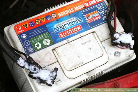 The hydrogen gas then combines and crystalizes with other gases in the air. Expert Advice on How to Clean Corroded Car Battery Terminals