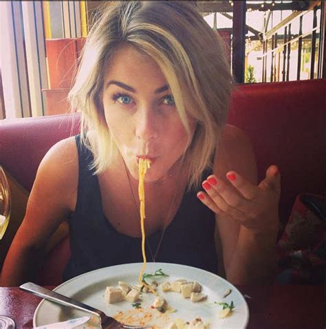 Look Celebrities Taking Selfies With Food On Instagram