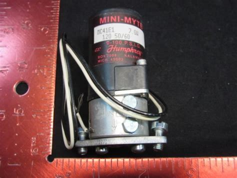 Capitol boasts of an impressive architecture and its symbolical importance. Buy HUMPHREY MC41E1 MINI-MYTE SOLENOID VALVE 120v, 0-100 P ...