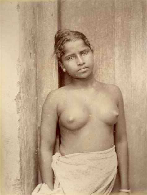 Bare Breasted Rhodiya Girl Sri Lanka C