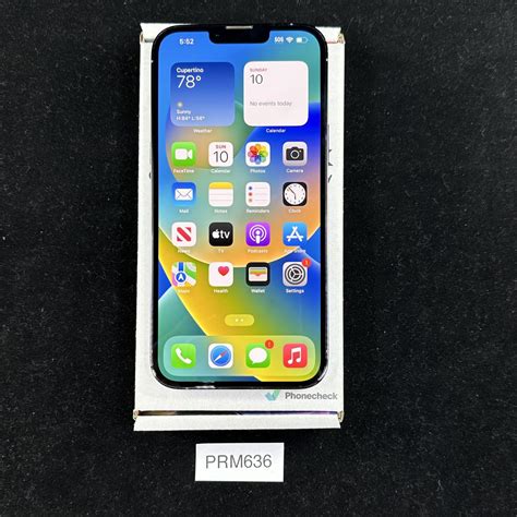 Apple Iphone 13 Pro Max Unlocked Sierra Blue 256gb A2484