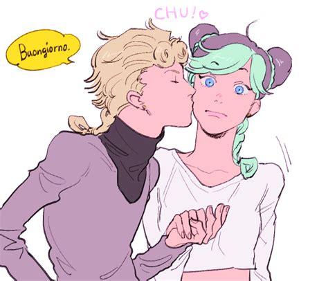 Don't forget to bookmark this page by hitting (ctrl + d), Safebooru - 1boy 1girl black hair braid cheek kiss crop ...