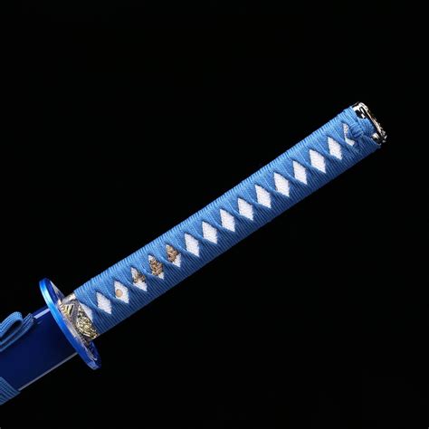 Blue Blade Katana épée De Samouraï Katana Japonaise Faite à La Main