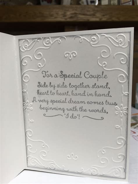 S And R Wedding Inside Wedding Card Verses Wedding Anniversary Cards