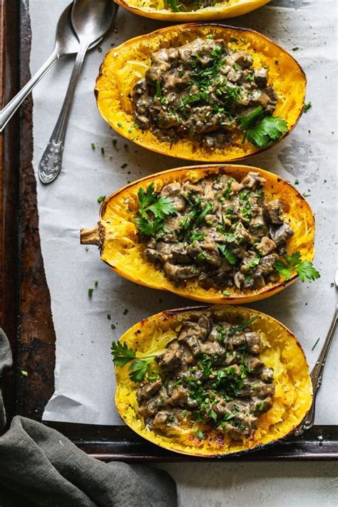 Spaghetti Squash Boats Crazy Good Food For Meals