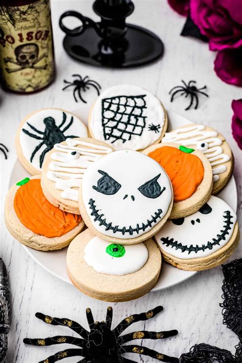 Halloween Sugar Cookies Julies Eats And Treats