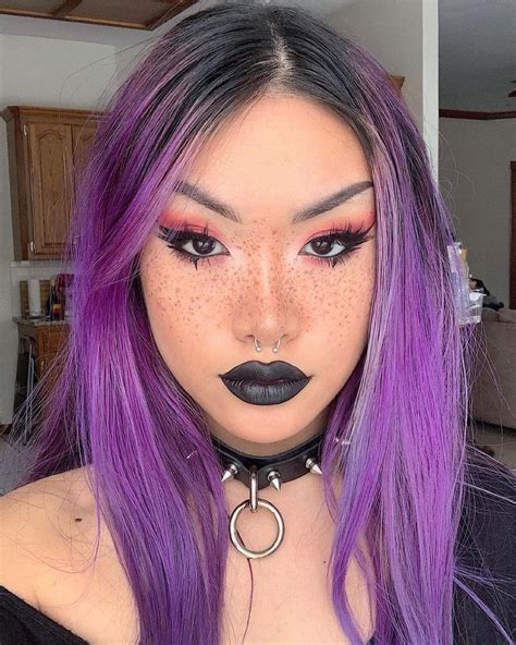 Amethyst Hair🔮🖤 For A Lighter Pinky Purple Shade Like Kaleidokatt Try